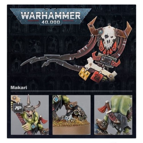 Набор миниатюр WARHAMMER 40000: ORKS - GHAZGHKULL THRAKA