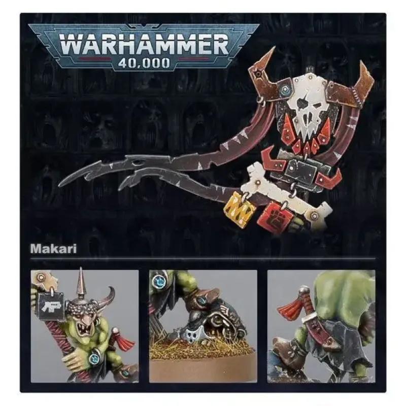 Набор миниатюр WARHAMMER 40000: ORKS - GHAZGHKULL THRAKA