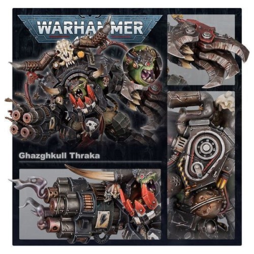 Набор миниатюр WARHAMMER 40000: ORKS - GHAZGHKULL THRAKA