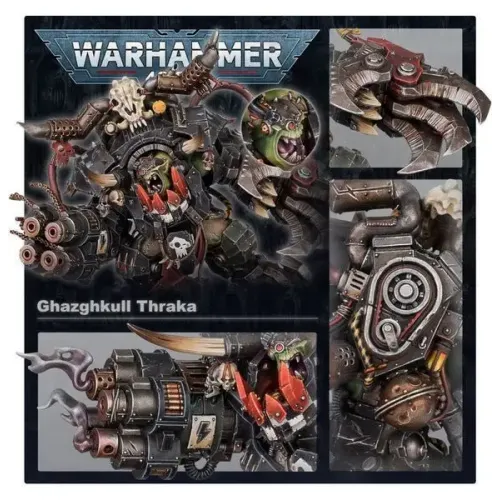 Набір мініатюр WARHAMMER 40000: ORKS - GHAZGHKULL THRAKA