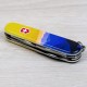 Складаний ніж Victorinox CAMPER UKRAINE Гірський пейзаж 1.3613.7.T3190pw