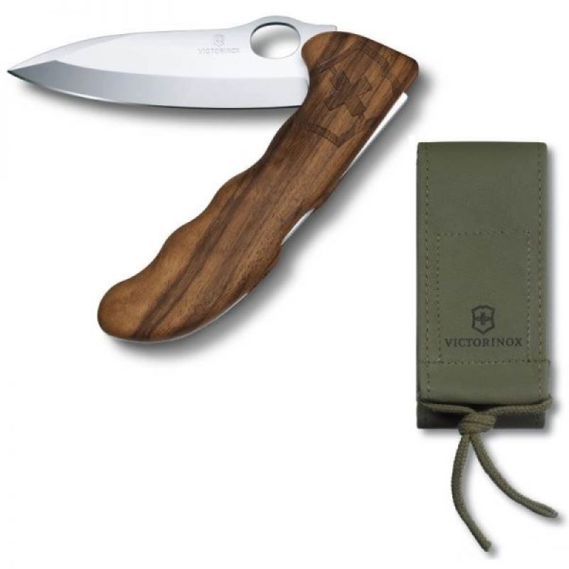 Складаний ніж Victorinox HUNTER PRO One hand + чехол 0.9410.63