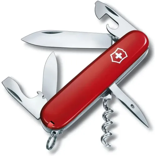 Складаний ніж Victorinox SPARTAN UKRAINE червоно-чорний 1.3603.1.3
