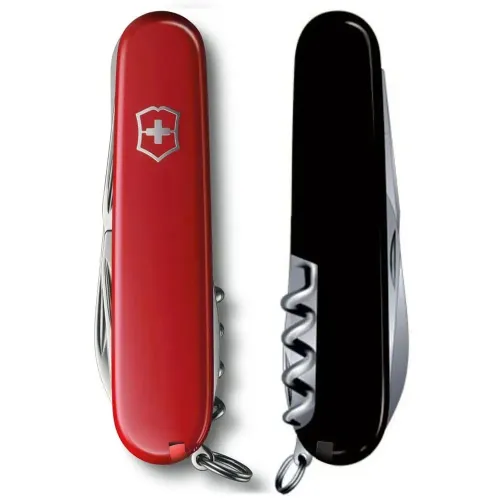 Складаний ніж Victorinox SPARTAN UKRAINE червоно-чорний 1.3603.1.3