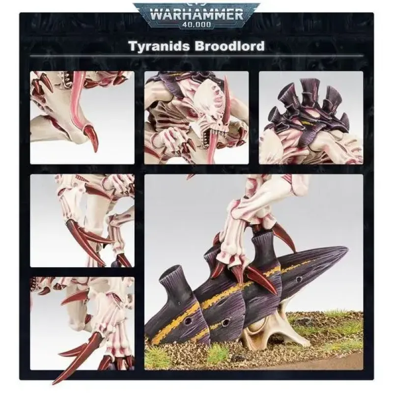 Мініатюра WARHAMMER 40000: TYRANIDS - BROODLORD_st