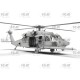 Сборная модель 1:48 Вертолет MH-60L Черный Ястреб ICM 48360