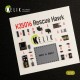 HH-60H Rescue Hawk 3D декаль интерьер для комплекта Kitty Hawk 1:35 КЕЛИК K35016
