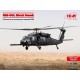Сборная модель 1:48 Вертолет MH-60L Черный Ястреб ICM 48360