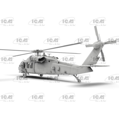 Сборная модель 1:48 Вертолет MH-60L Черный Ястреб ICM 48360