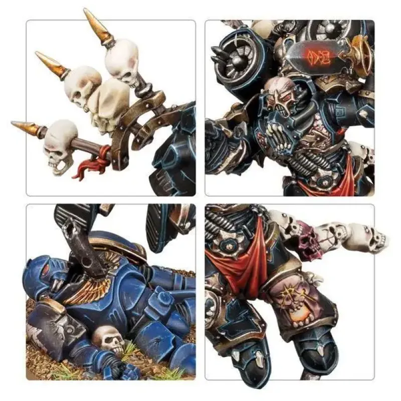Набор миниатюр WARHAMMER 40000: CHAOS SPACE MARINES - HAARKEN WORLDCLAIMER