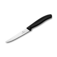 Ніж для стейка Victorinox SWISS CLASSIC 11см хвил чорн 6.7233