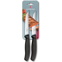 Набір ножів для стейка Victorinox SWISS CLASSIC 2 ножа 12см чорн 6.7903.12B