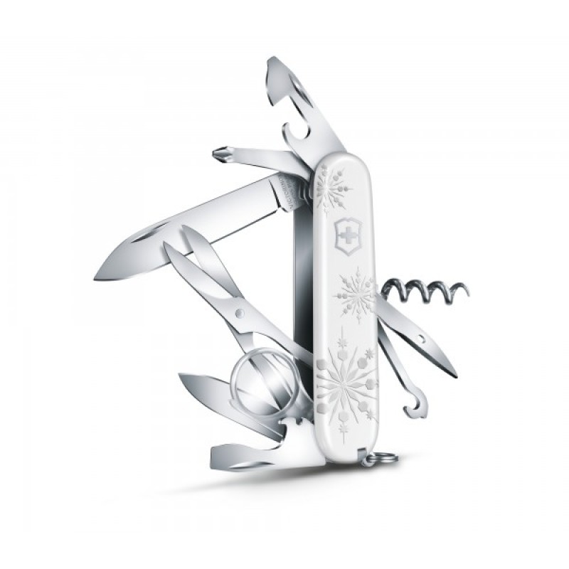 Складаний ніж Victorinox EXPLORER White Christmas Vx16703.77