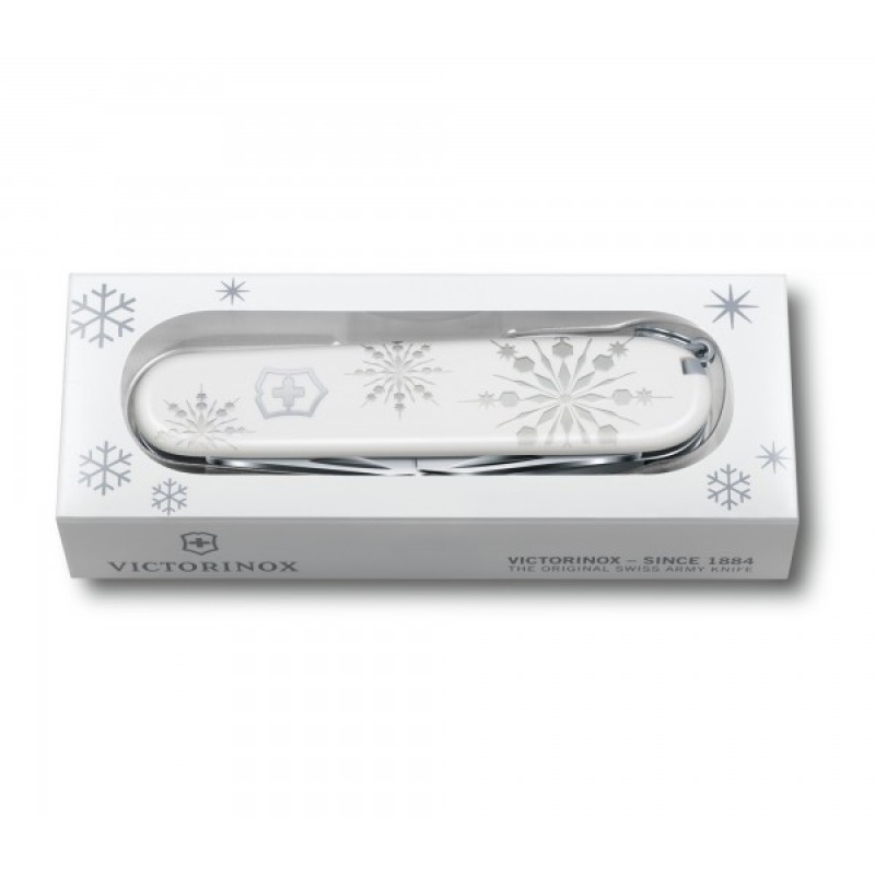 Складаний ніж Victorinox EXPLORER White Christmas Vx16703.77