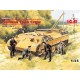 Сборная модель 1:35 Немецкий танковый экипаж (1943-1945 гг.) ICM 35211