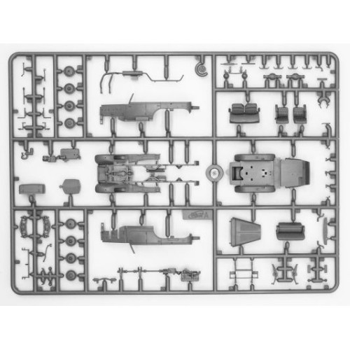 Збірна модель 1:72 Німецький автомобіль G4 Partisanenwagen MG 34 ICM 72473