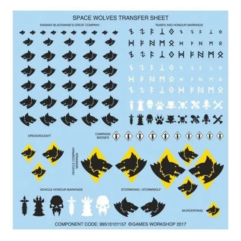 Набор миниатюр WARHAMMER 40000: COMBAT PATROL - SPACE WOLVES