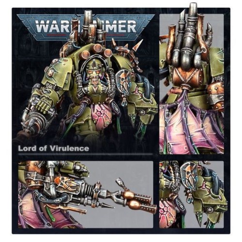 Миниатюра WARHAMMER 40000: DEATH GUARD - LORD OF VIRULENCE
