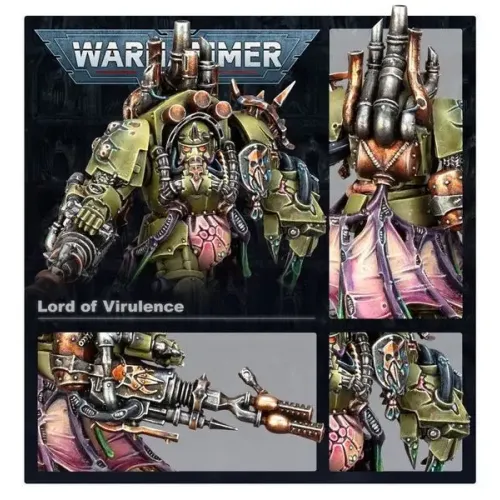 Мініатюра WARHAMMER 40000: DEATH GUARD - LORD OF VIRULENCE