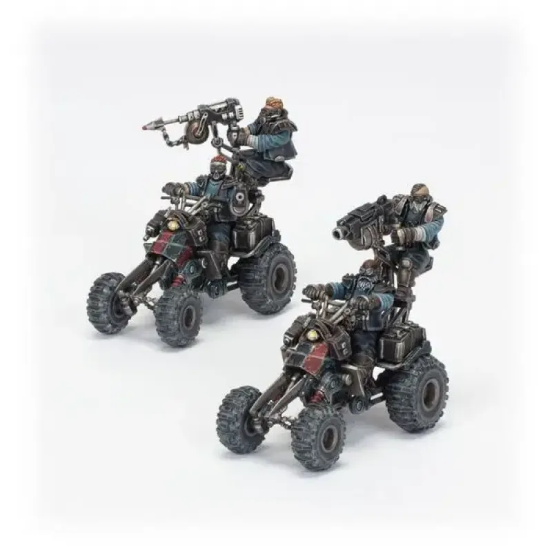 Набор миниатюр NECROMUNDA: ORLOCK OUTRIDER QUADS