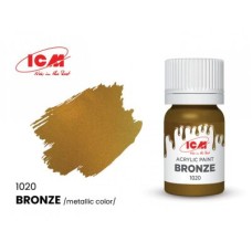 Акриловая краск Bronze : Бронза ICM1020