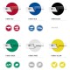 Обробний ніж для м'яса Victorinox FIBROX 18см син 5.5502.18