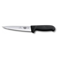 Обробний ніж для м'яса Victorinox FIBROX 16см чорн 5.5603.16