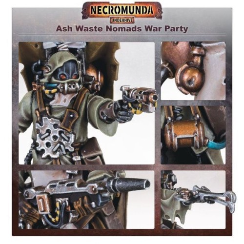 Набір мініатюр WARHAMMER 40000: NECROMUNDA - ASH WASTES NOMADS WAR PARTY