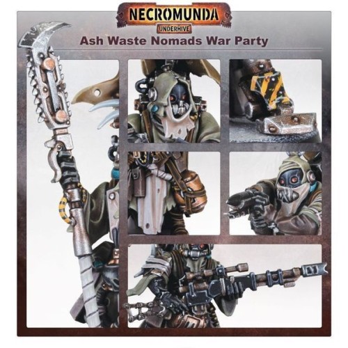 Набір мініатюр WARHAMMER 40000: NECROMUNDA - ASH WASTES NOMADS WAR PARTY