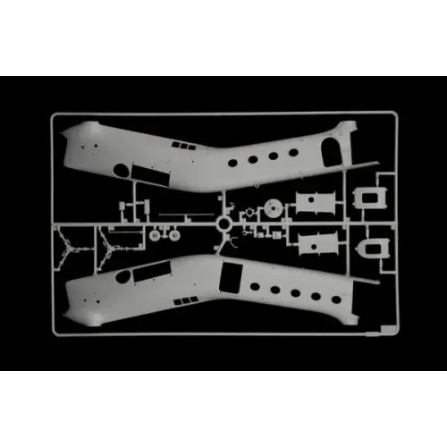 Збірна модель літака Збірна модель 1:48 Гелікоптер H-21C Flying Banana GunShip Italeri 2774 1:48
