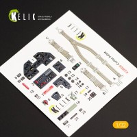 P-40M 3D декаль інтер'єр для комплекту Trumpeter 1:32 KELIK K32005