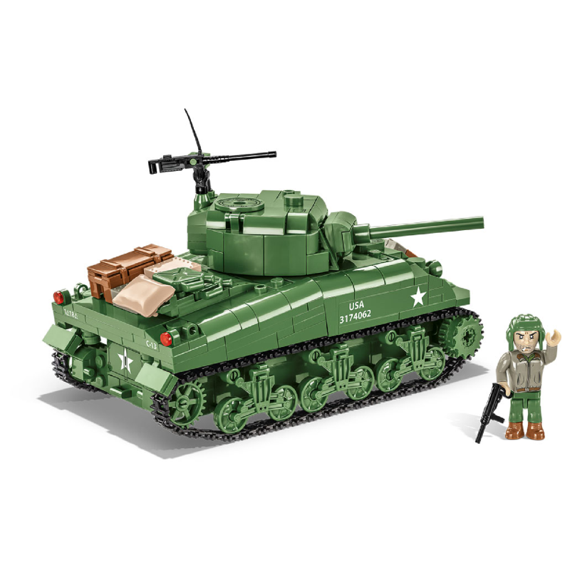 Конструктор COBI Company of Heroes 3 Танк M4 Шерман, 615 деталей
