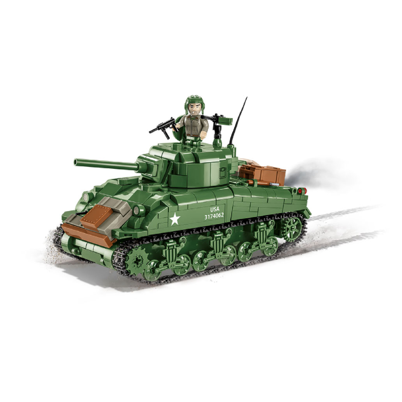 Конструктор COBI Company of Heroes 3 Танк M4 Шерман, 615 деталей