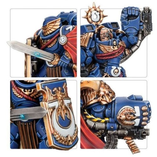 Набір мініатюр WARHAMMER 40000: ULTRAMARINES - MARNEUS CALGAR WITH VICTRIX HONOUR GUARD
