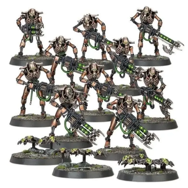 Набір мініатюр WARHAMMER 40000: NECRONS - NECRON WARRIORS