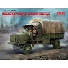 Збірна модель 1:35 Вантажівка армії США Standard B “Liberty” ICM 35653