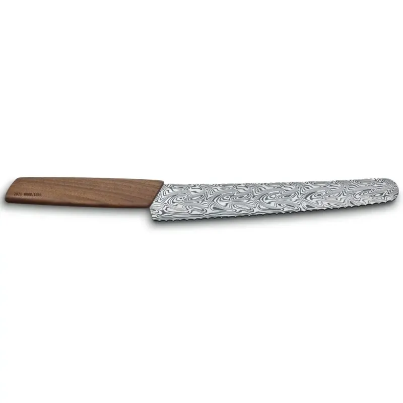 Лимитированный дамасский нож для хлеба Victorinox SWISS MODERN Damast Bread&Pastry 6.9070.22WJ21