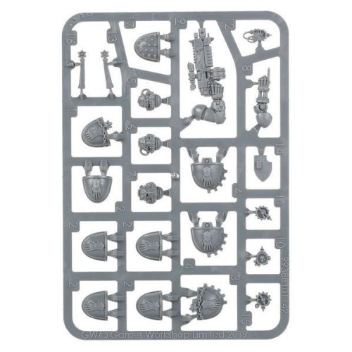 Набір мініатюр WARHAMMER 40000: IRON HANDS - PRIMARIS UPGRADES AND TRANSFERS