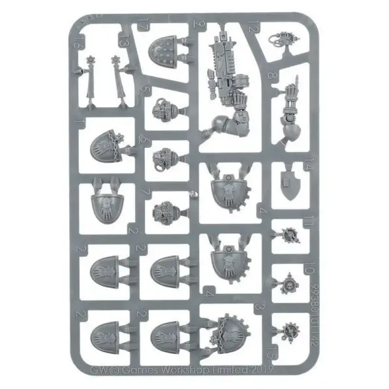 Набір мініатюр WARHAMMER 40000: IRON HANDS - PRIMARIS UPGRADES AND TRANSFERS