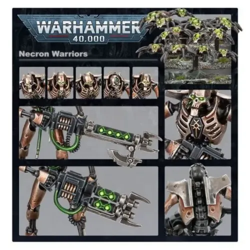 Набор миниатюр WARHAMMER 40000: NECRONS - NECRON WARRIORS