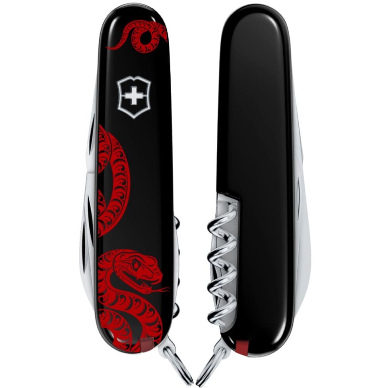 Швейцарский складной нож 91мм Victorinox SPARTAN ZODIAC Красная змея 1.3603.3.Z4361u