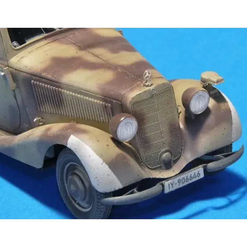 Сборная модель 1:35 Немецкий автомобиль МБ ТИП 170V Кабрио салон Миниарт 35103
