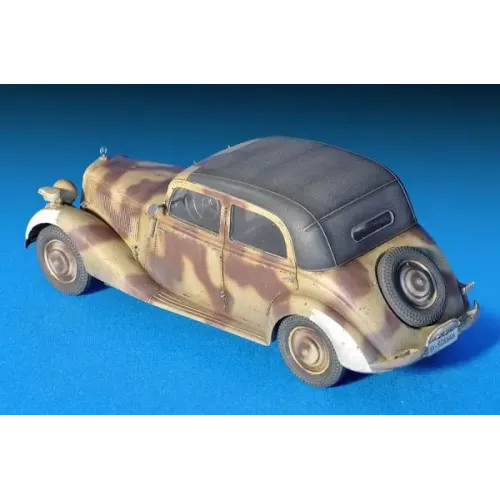 Збірна модель 1:35 Німецький автомобіль МБ ТИП 170V Кабріо салон Miniart 35103