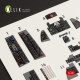 F-4B:N 3D декаль интерьер для комплекта Academy 1:48 КЕЛИК K48020