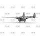 Сборная модель самолета Сборная модель 1:48 Gotha Go 244B-2 ICM48224 1:48