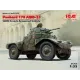 Збірна модель 1:35 Французький бронеавтомобіль Panhard 178 AMD-35 ICM 35373