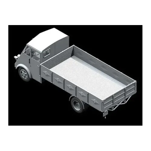 Збірна модель 1:35 Вантажівка Lastkraftwagen 3,5 t AHN з німецькими водіями ICM 35418