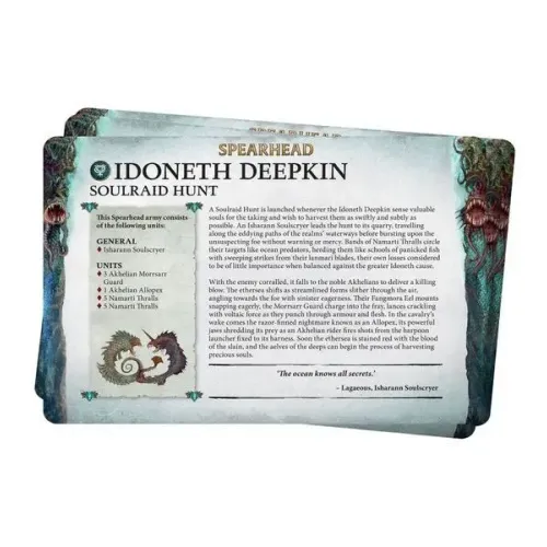 Карти FACTION PACK: IDONETH DEEPKIN (ENG)