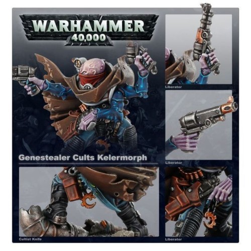 Мініатюра WARHAMMER 40000: GENESTEALER CULTS - KELERMORPH