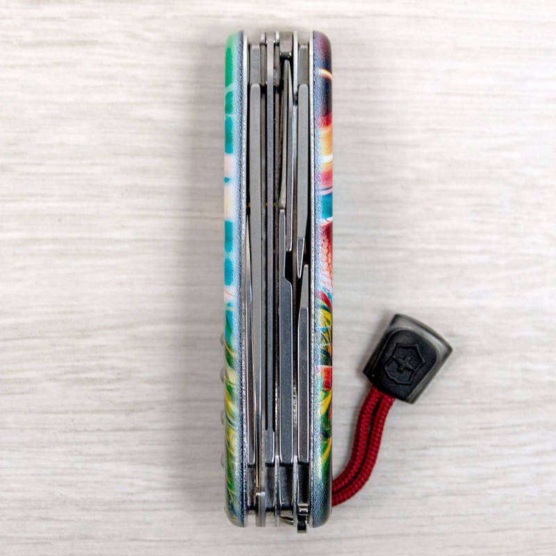 Швейцарский складной нож 91мм Victorinox HUNTSMAN ZODIAC 1.3713.3.Z4290pk